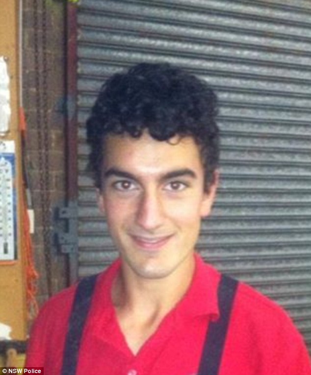 Mr Simonian, 21, has been missing since he went bushwalking in the Blue Mountains 12 days ago