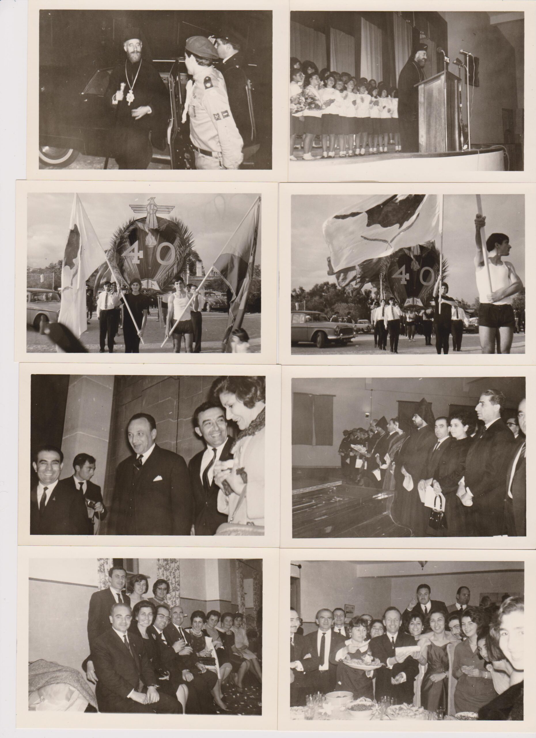 Մելգոնեանի հիմնադրութեան 40-ամեակի նշում, 1966-ին: