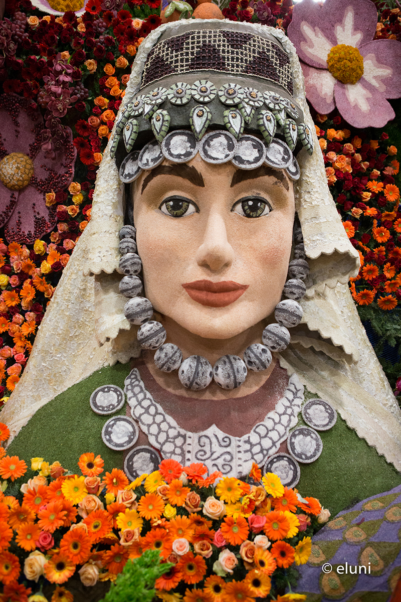 Mother Nature – Mother Armenia one of the elements on the American Armenian Float.