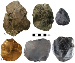 Stone Age Levallois tools Armenia